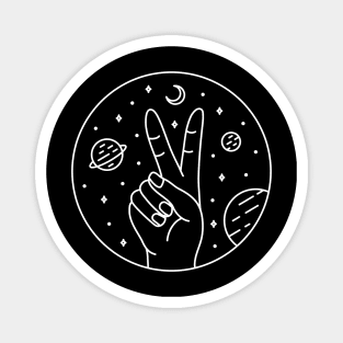 Hand in Space 2 Magnet